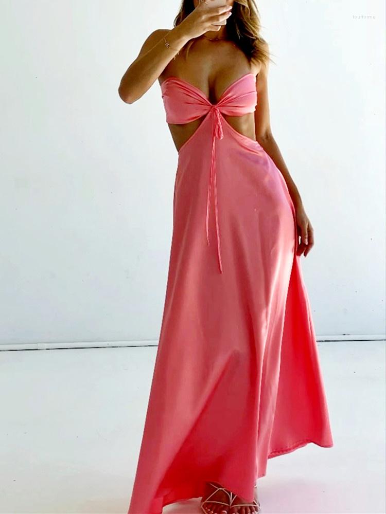 Casual Dresses Women Y2K Satin Tube Dress Strapless Wrap Chest Hollow Out Pleated Long Summer Bohemian Cocktail Party Elegant, Black
Casual Dresses Women Y2K Satin Tube Dress Strapless Wrap Chest Hollow Out Pleated Long Summer Bohemian Cocktail Party Elegant, Black