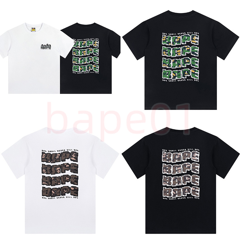 Bape Mens Designer T Shirts Mans Distorted camouflage Printing Casual Short Sleeves Summer T Shirt Couples Woman Tees Asian Size M-2XL, White green
Bape Mens Designer T Shirts Mans Distorted camouflage Printing Casual Short Sleeves Summer T Shirt Couples Woman Tees Asian Size M-2XL, White green