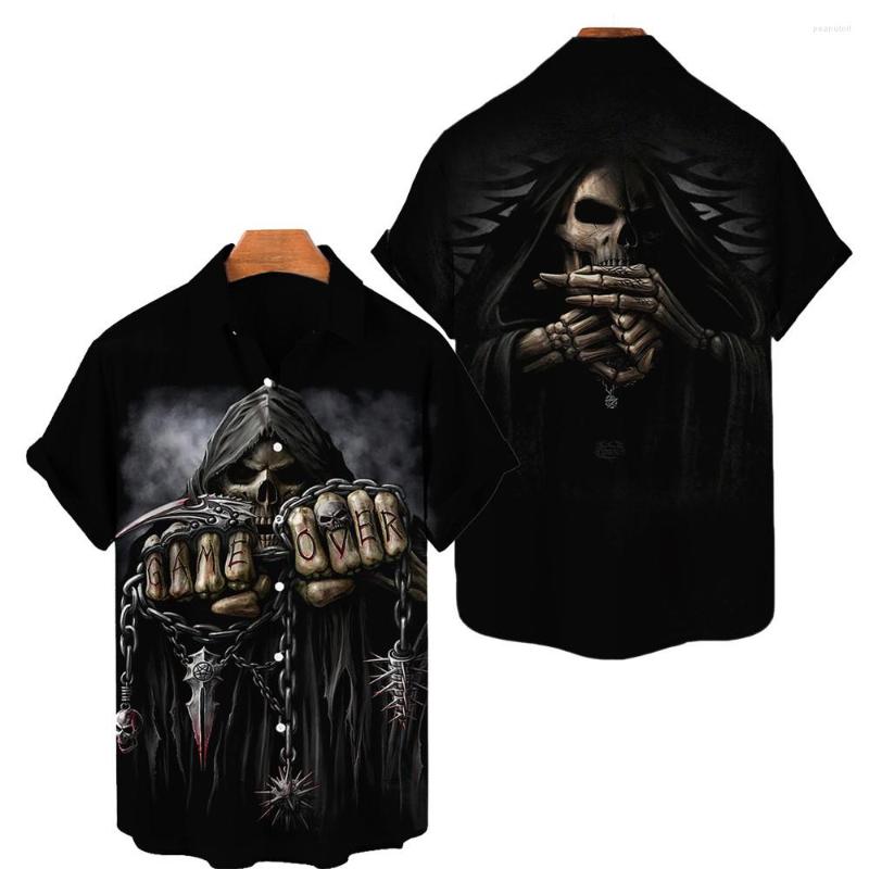 Men' Casual Shirts Summer Hawaiian Skull Shirt For Men 3d Printed 4xl Beach Short Sleeve Button Men' Oversized Camisa, 01
Men' Casual Shirts Summer Hawaiian Skull Shirt For Men 3d Printed 4xl Beach Short Sleeve Button Men' Oversized Camisa, 01