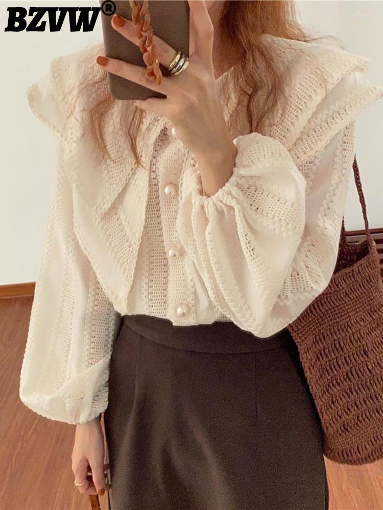 Women' T Shirts BZVW Temperament Hollow Out Pearl Button Design Top Women Loose Lantern Sleeve Fashion Female Clothes 2023 Summer 25Y0873, Apricot
Women' T Shirts BZVW Temperament Hollow Out Pearl Button Design Top Women Loose Lantern Sleeve Fashion Female Clothes 2023 Summer 25Y0873, Apricot