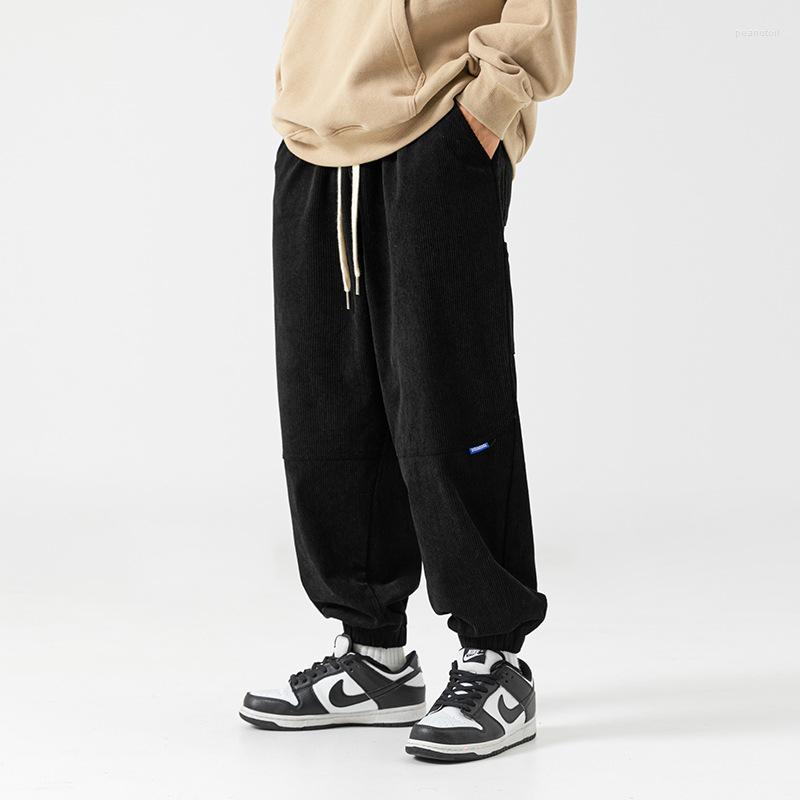 Men's Pants Men Casual Cargo Fashion Corduroy Trousers Male Drawstring Sweatpants Harajuku Streetwear Design Joggers, Black
Men's Pants Men Casual Cargo Fashion Corduroy Trousers Male Drawstring Sweatpants Harajuku Streetwear Design Joggers, Black