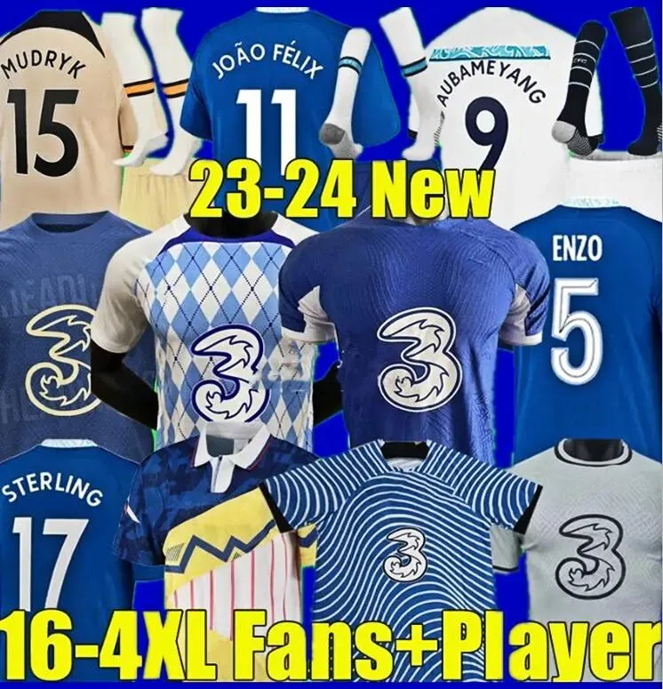 23 24 Chelse FC CFC Soccer Jersey Player Version PULISIC HAVERTZ ZIYECH 2023 2024 shirt men kids set WERNER HUDSON KANTE uniform set T. SILVA S-4XL, Adult size10
23 24 Chelse FC CFC Soccer Jersey Player Version PULISIC HAVERTZ ZIYECH 2023 2024 shirt men kids set WERNER HUDSON KANTE uniform set T. SILVA S-4XL, Adult size10