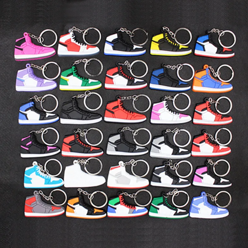 Wholesale Designer Mini Silicone Sneaker Keychain Men Women Kids Key Ring Gift Shoes Keychains Handbag Chain Basketball Shoe Key Holder
Wholesale Designer Mini Silicone Sneaker Keychain Men Women Kids Key Ring Gift Shoes Keychains Handbag Chain Basketball Shoe Key Holder