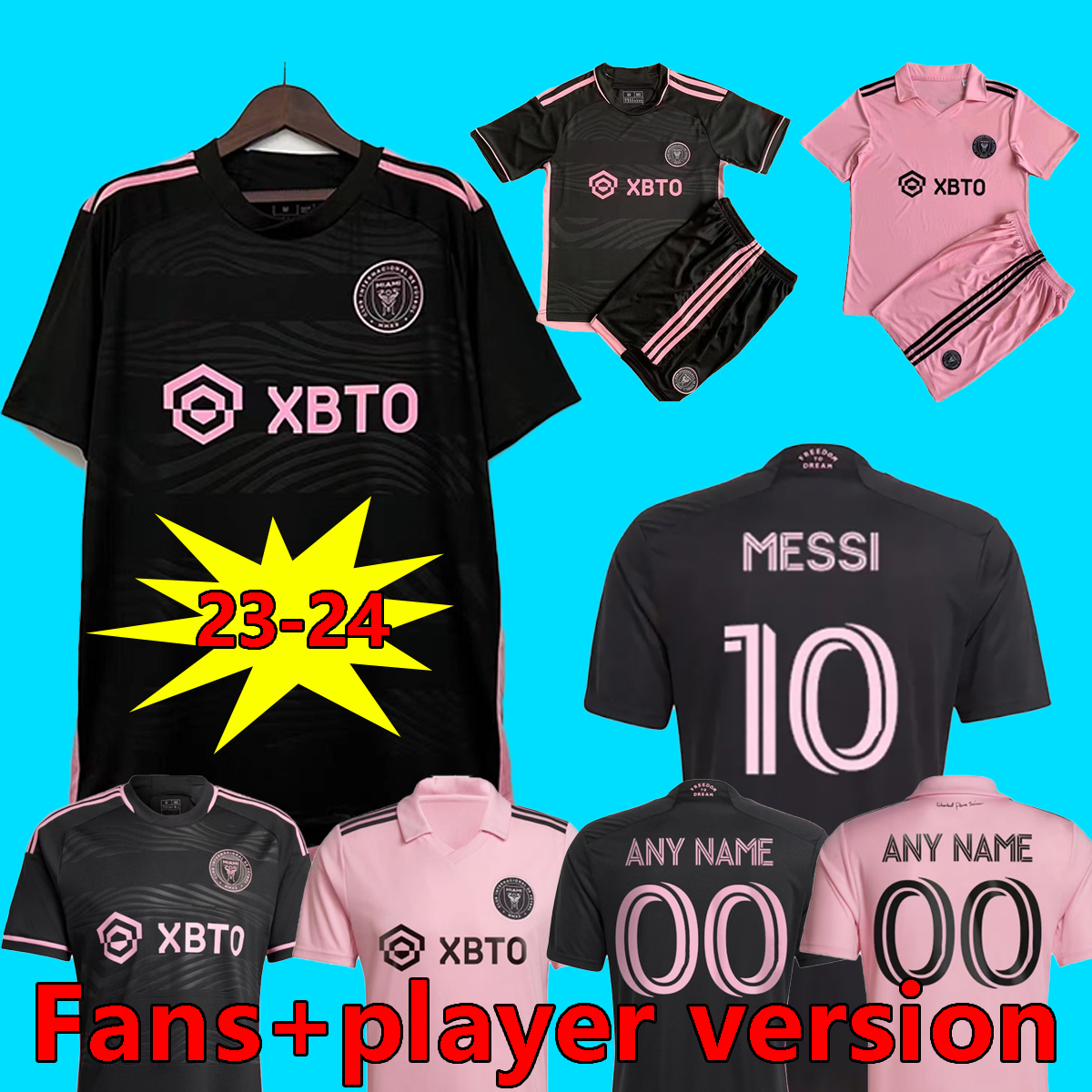 2023 MESSII Miami CF Soccer Jerseys 2024 Inter HIGUAIN FRAY CAMPANA YEDLIN BECKHAM 23 24 football men kids Player Fans version shirts PARLEY PLANET EARTH, 23 24 away
2023 MESSII Miami CF Soccer Jerseys 2024 Inter HIGUAIN FRAY CAMPANA YEDLIN BECKHAM 23 24 football men kids Player Fans version shirts PARLEY PLANET EARTH, 23 24 away