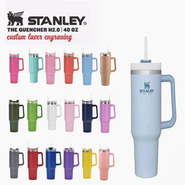 New 40oz Stanley Adventure Tumbler With Logo Insulated Water Bottles With Handle Lid Straws Stainless Steel Coffee Mugs Termos Cups, White
New 40oz Stanley Adventure Tumbler With Logo Insulated Water Bottles With Handle Lid Straws Stainless Steel Coffee Mugs Termos Cups, White