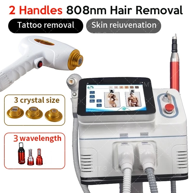 2023 Newest 2000W Diode 2 in 1 Pico Laser 808 Laser Machine Picosecond + 808 Hair Removal Machine Diode Laser Plus Pico
2023 Newest 2000W Diode 2 in 1 Pico Laser 808 Laser Machine Picosecond + 808 Hair Removal Machine Diode Laser Plus Pico