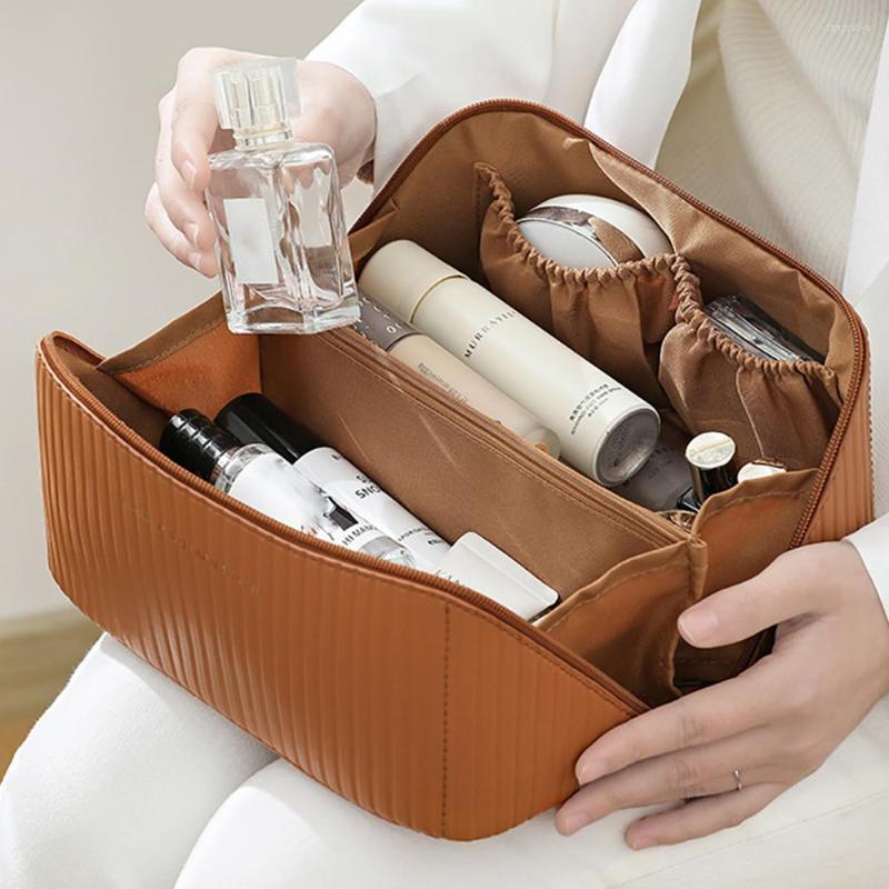 Cosmetic Bags Fashion Leather Pillow Square Makeup Bag Large-Capacity Women Portable Travel Wash Toiletries Storage, White
Cosmetic Bags Fashion Leather Pillow Square Makeup Bag Large-Capacity Women Portable Travel Wash Toiletries Storage, White