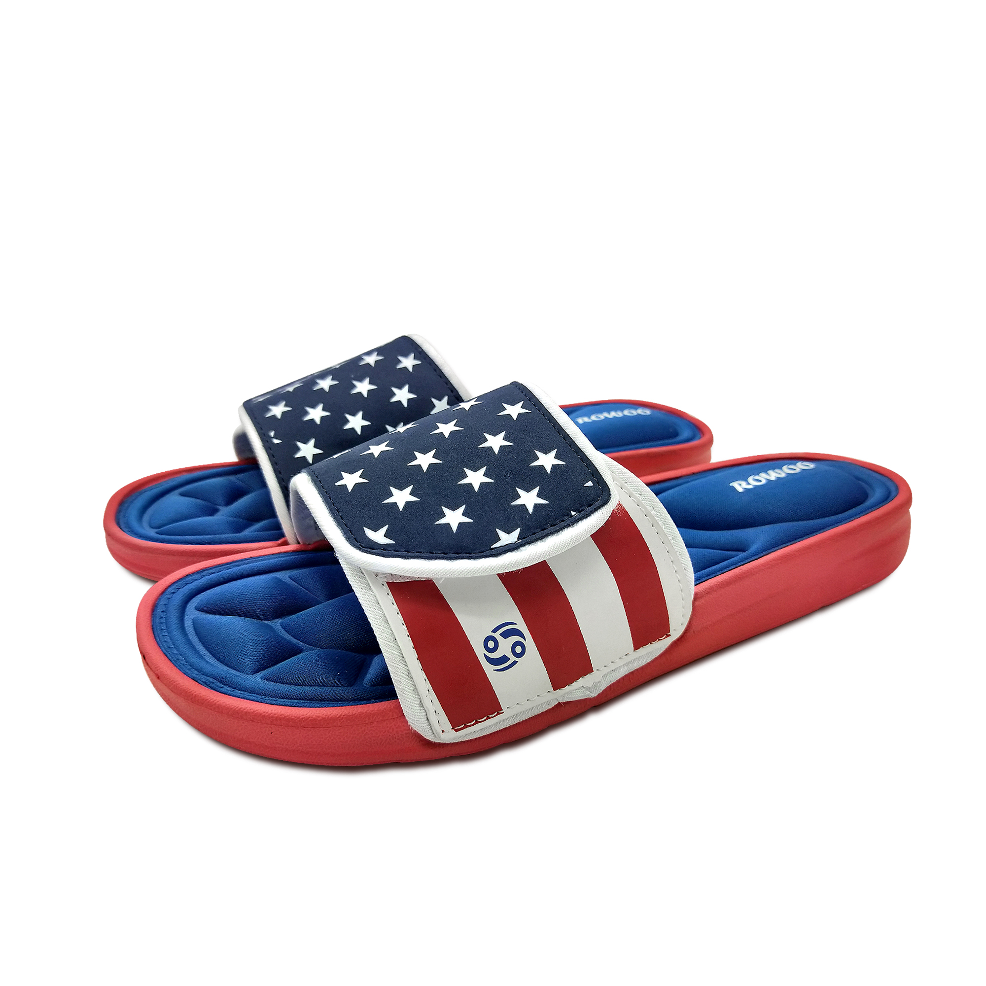 Men's Massage Slip on Cozy Memory Foam Flip Flops Pool Shoes slides sandals fashion Star Stripe Footwear wholesale dropshipping, Red blue
Men's Massage Slip on Cozy Memory Foam Flip Flops Pool Shoes slides sandals fashion Star Stripe Footwear wholesale dropshipping, Red blue