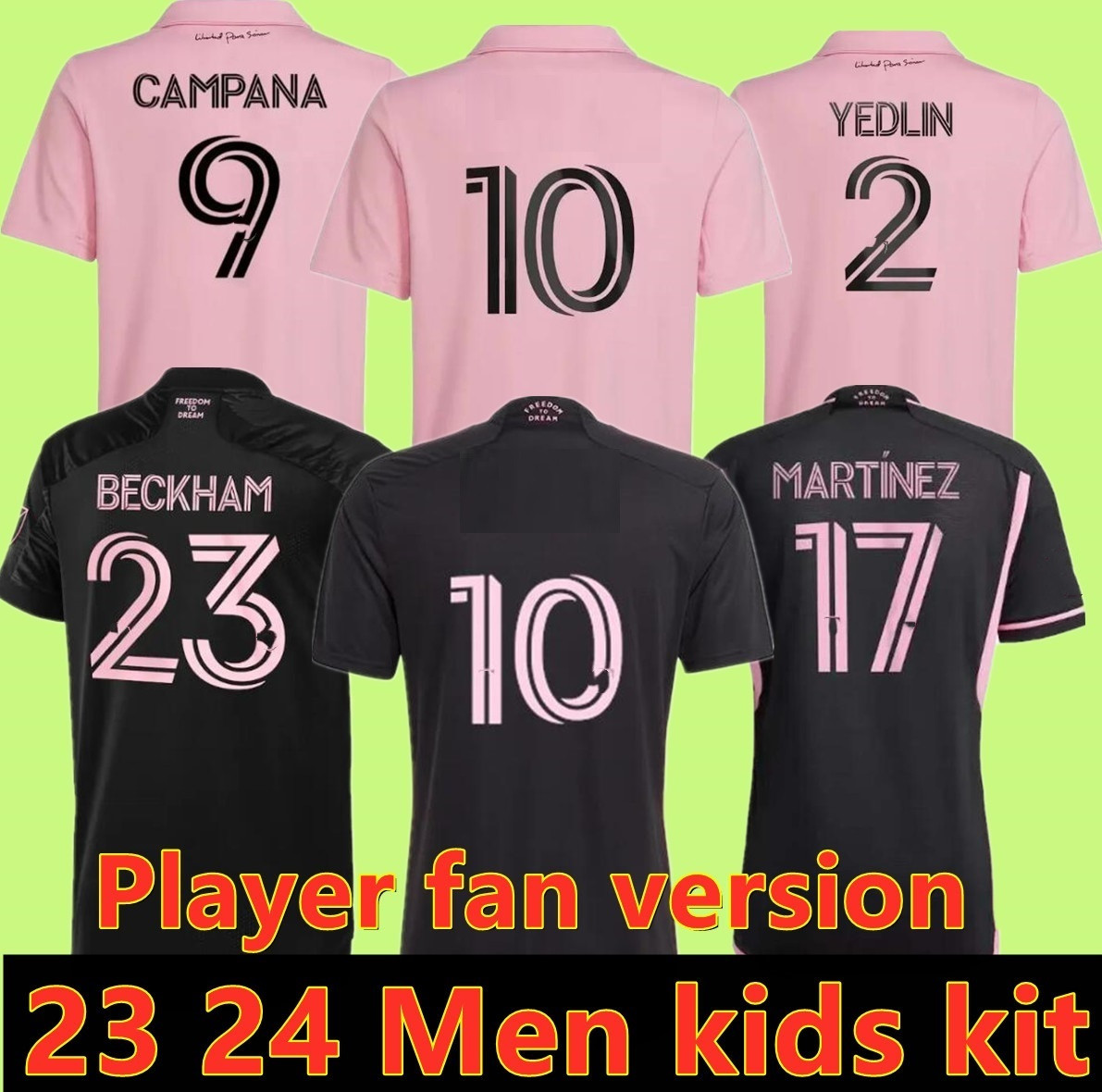 3xl4xl 2023 2024 Inter Miami Soccer Jerseys Cf Messis Matuidi Higuain Campana Yedlin Beckham Mls 23 24 Football Men and Kids Player, Multi
3xl4xl 2023 2024 Inter Miami Soccer Jerseys Cf Messis Matuidi Higuain Campana Yedlin Beckham Mls 23 24 Football Men and Kids Player, Multi