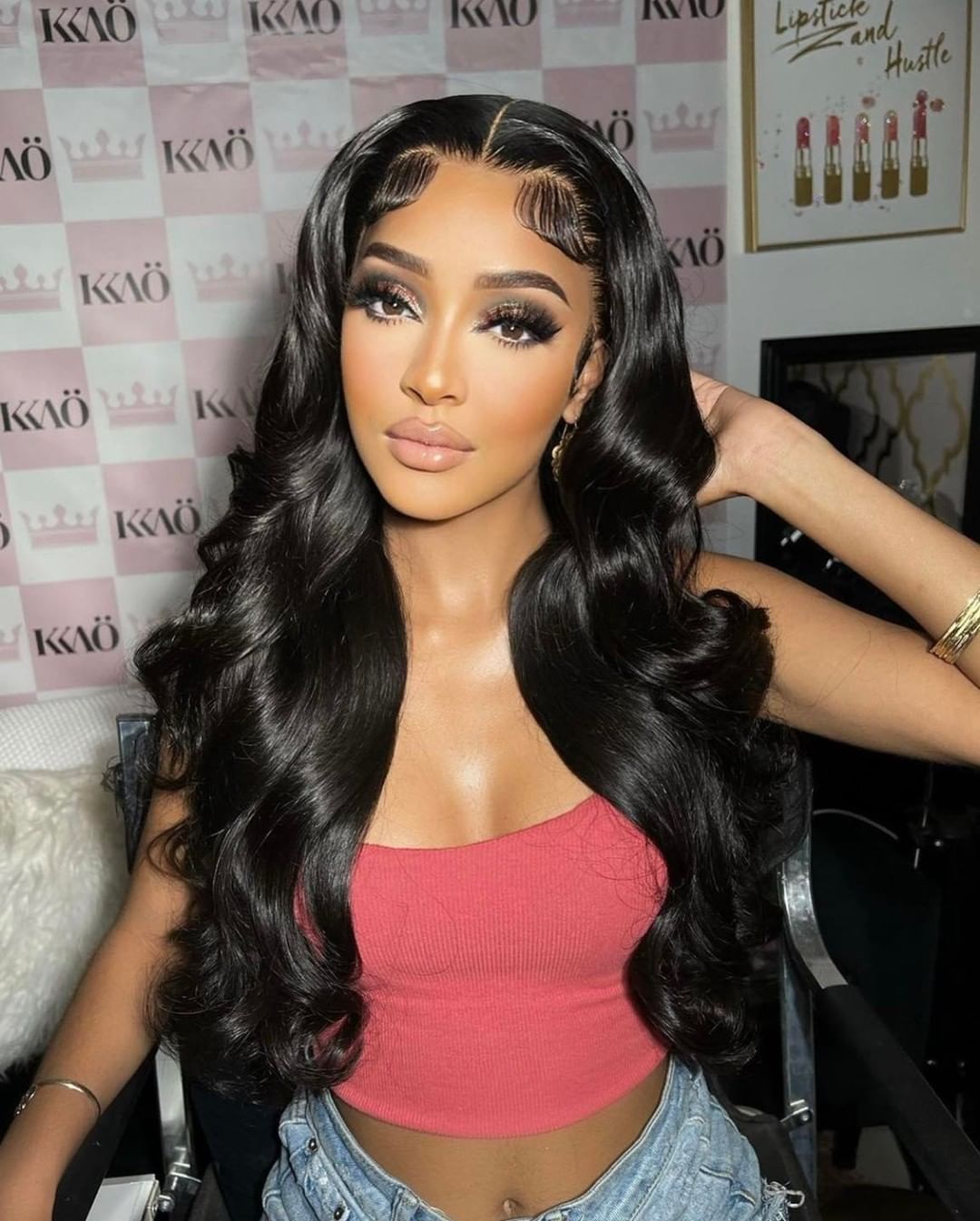 Wavy Brazilian Human hair wigs 360 full lace loose wave 13x4 hd transparent lace front frontal wig pre plucked 180%density 32inch DIVA1