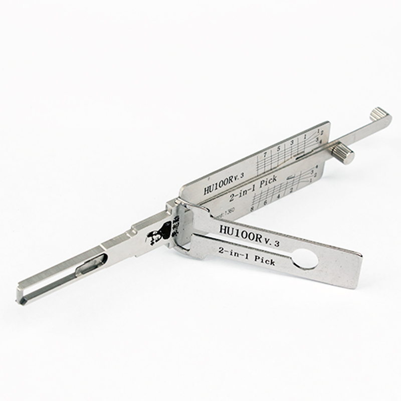 Orgiinal LISHI HU100 V.3 2-in-1 Auto Pick and Decoder for Opel/Buick/Chevy Lock Pick Locksmith Supplier
Orgiinal LISHI HU100 V.3 2-in-1 Auto Pick and Decoder for Opel/Buick/Chevy Lock Pick Locksmith Supplier