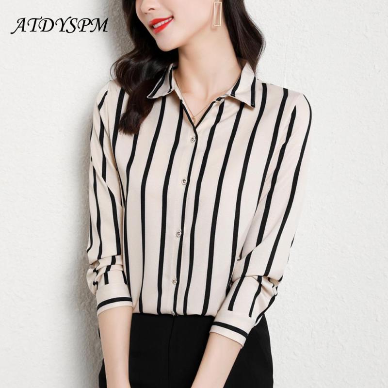 Women's Blouses Fashion Blouse Women 2023 Classic Vintage Striped Tops Woman Autumn Winter Office Lady Straight Blusa Feminina, Apricot
Women's Blouses Fashion Blouse Women 2023 Classic Vintage Striped Tops Woman Autumn Winter Office Lady Straight Blusa Feminina, Apricot