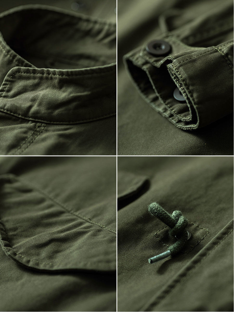 Men's Jackets M51 Fishtail Parka Trench Coat Army Green and Beige Vintage Midlength Loose Fit Autumn Clothes Couples 230608