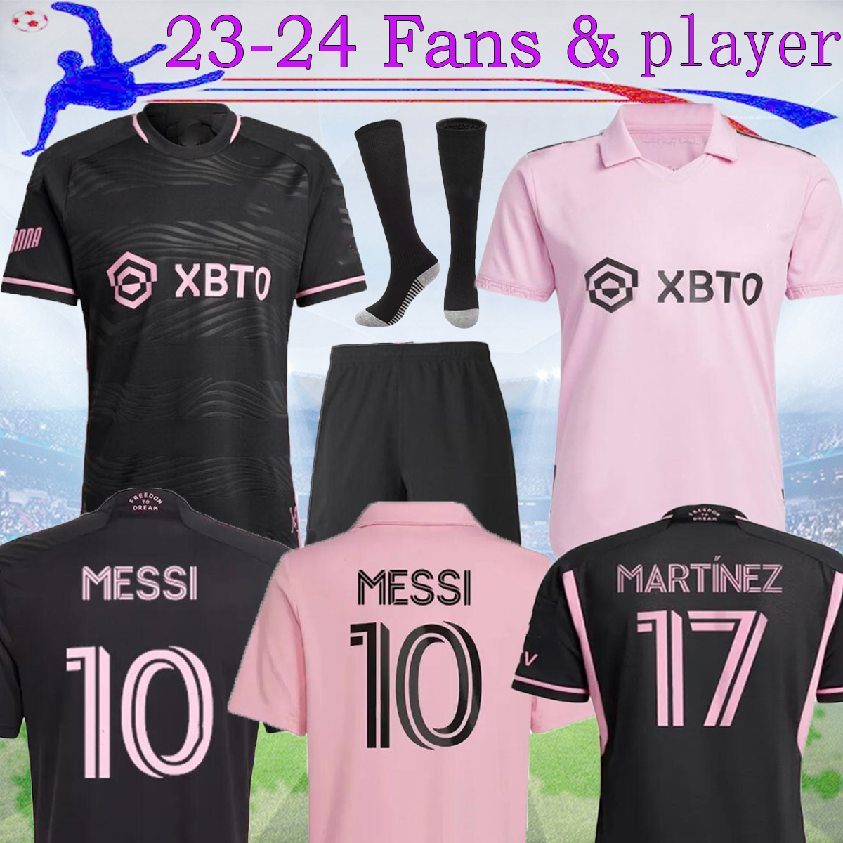 2023 2024 MESSI Miami CF Soccer Jerseys Inter MLS HIGUAIN MATUIDI MOTA 23 24 Away Men Football Shirt Uniform GIBBS YEDLIN DAVID BECKHAM GREGORE CAMPANA kids kit 16-4XL, 2023 all black fans kit
2023 2024 MESSI Miami CF Soccer Jerseys Inter MLS HIGUAIN MATUIDI MOTA 23 24 Away Men Football Shirt Uniform GIBBS YEDLIN DAVID BECKHAM GREGORE CAMPANA kids kit 16-4XL, 2023 all black fans kit