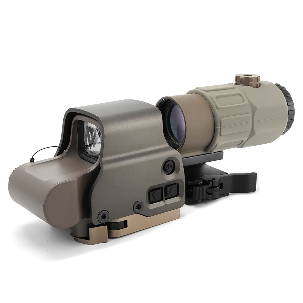 HolyWarrior S1 EXPS3-0 558 Holograhic And G45 5X Magnifier Hybrid Sight W/Original Marking Combo