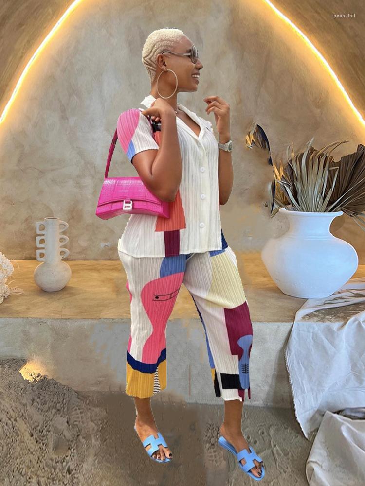 Women' Two Piece Pants Set Of And Blouse For Women Summer Outfit 2023 Pleated Shirt Fashion Suits Wholesale Drop, Red
Women' Two Piece Pants Set Of And Blouse For Women Summer Outfit 2023 Pleated Shirt Fashion Suits Wholesale Drop, Red