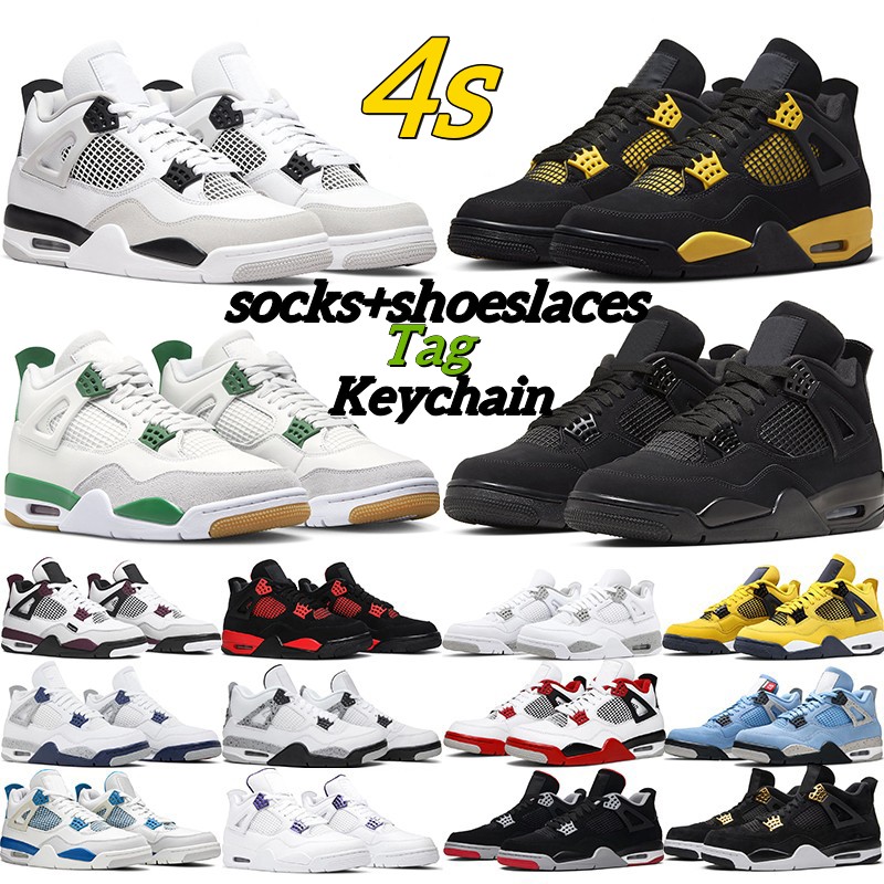 2023 basketball shoes jumpmans 4 for men women pine green 4s Military Black Cat Canvas j4 White Oreo Fired Red Thunder Midnight Navy mens trainer sport sneakers, 41
2023 basketball shoes jumpmans 4 for men women pine green 4s Military Black Cat Canvas j4 White Oreo Fired Red Thunder Midnight Navy mens trainer sport sneakers, 41