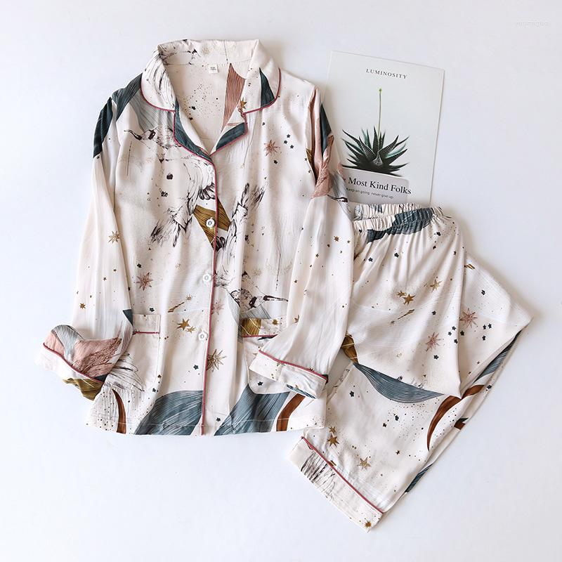 Women's Sleepwear Fitshinling Fashion Pajamas Sets Homewear Soft Print Leisure Long Sleeve Tops And Pants 2 Piece Set Loungewear 2023, Beige
Women's Sleepwear Fitshinling Fashion Pajamas Sets Homewear Soft Print Leisure Long Sleeve Tops And Pants 2 Piece Set Loungewear 2023, Beige