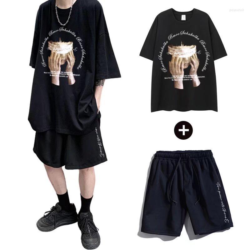 Men' Tracksuits Fashion Men' Sports Suit 2-piece Tracksuit T-shirt Shorts Sets Design Lazy Style Oversized High Quality Cotton
Men' Tracksuits Fashion Men' Sports Suit 2-piece Tracksuit T-shirt Shorts Sets Design Lazy Style Oversized High Quality Cotton