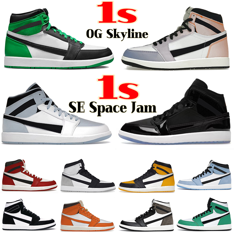 Jumpman 1s High OG 1 Mens Basketball Shoes Skyline Lost Found Gorge Starfish University Blue Light Smoke Grey Black White Lucky Green SE Space Jam Mens Women Sneakers, 04 se space jam
Jumpman 1s High OG 1 Mens Basketball Shoes Skyline Lost Found Gorge Starfish University Blue Light Smoke Grey Black White Lucky Green SE Space Jam Mens Women Sneakers, 04 se space jam