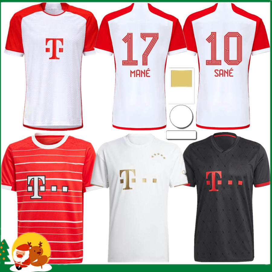 23 24 BAYERNs MUNICH soccer jerseys 2023 MANE SANE GORETZKA COMAN MULLER DAVIES KIMMICH football shirts Men / Kids kit uniforms, 22/23 away
23 24 BAYERNs MUNICH soccer jerseys 2023 MANE SANE GORETZKA COMAN MULLER DAVIES KIMMICH football shirts Men / Kids kit uniforms, 22/23 away