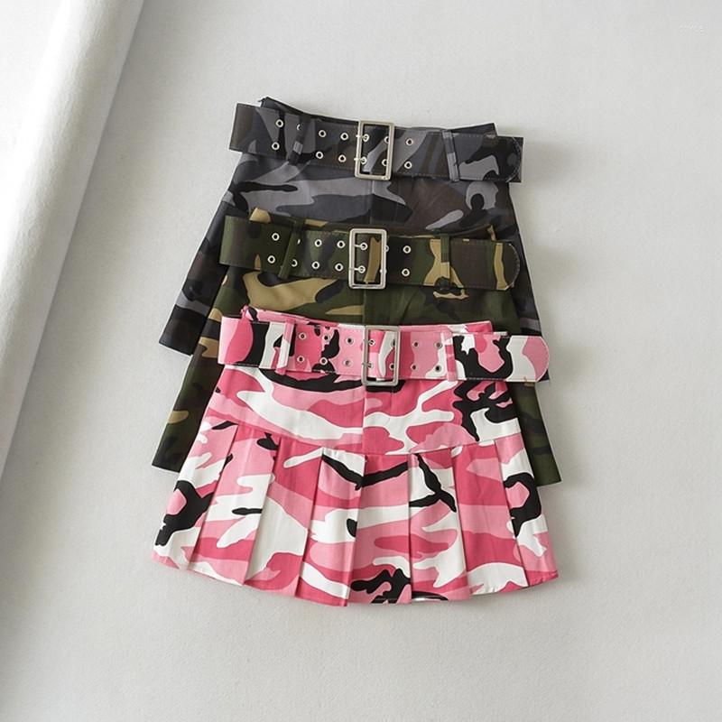 Skirts Trend Retro Camouflage Mini Skirt Women Leisure Loose Sexy High Waist Pleated A-line Female 2023 Spring, Picture color
Skirts Trend Retro Camouflage Mini Skirt Women Leisure Loose Sexy High Waist Pleated A-line Female 2023 Spring, Picture color