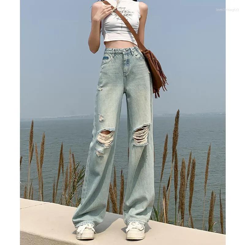 Women's Jeans Autumn Boyfriend For Women Hole Ladies Ripped Street Woman Casual Blue Denim Pants High Waist Trousers
Women's Jeans Autumn Boyfriend For Women Hole Ladies Ripped Street Woman Casual Blue Denim Pants High Waist Trousers