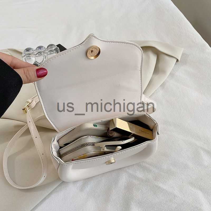 Evening Bags Metal Buckle Leather Women Messenger Bag Casual Women's Shoulder Crossbody Bag Female Handbag Black Bolsa Feminina Girl Bag J230609