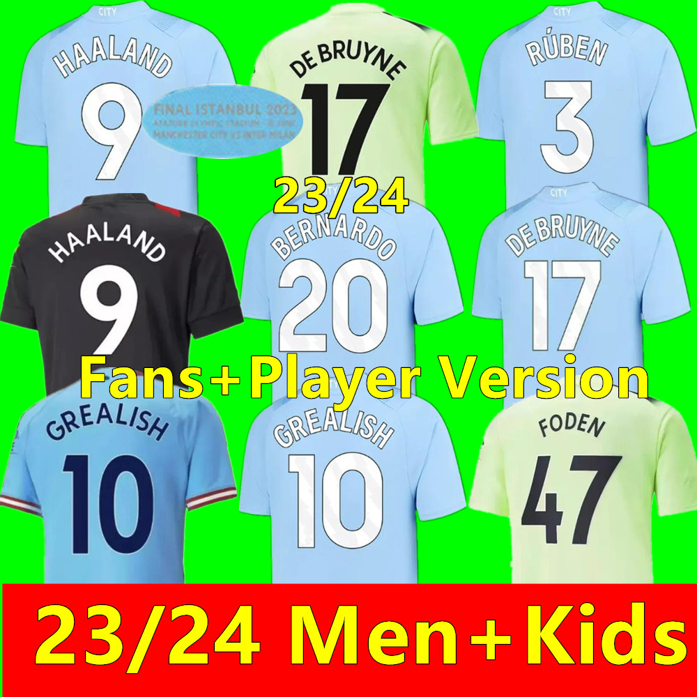 HAALAND soccer jersey 22 23 24 DE BRUYNE MANS CITIES GREALISH MAHREZ FODEN 2023 2024 football shirt uniforms men kids kit sets ALVAREZ FANS player Special MANCHESTERS, 23/24 adult player version+l
HAALAND soccer jersey 22 23 24 DE BRUYNE MANS CITIES GREALISH MAHREZ FODEN 2023 2024 football shirt uniforms men kids kit sets ALVAREZ FANS player Special MANCHESTERS, 23/24 adult player version+l