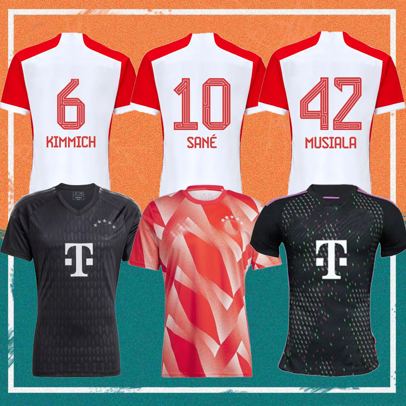 22 23 24 SANE MULLER MANE Soccer Jerseys 2023 Special BAYERN DE LIGT GNABRY DAVIES Shirt JOAO CANCELO KIMMICH HERNANDEZ COMAN GORETZKA MUSIALA Football uniform, 22/23 away kids kit
22 23 24 SANE MULLER MANE Soccer Jerseys 2023 Special BAYERN DE LIGT GNABRY DAVIES Shirt JOAO CANCELO KIMMICH HERNANDEZ COMAN GORETZKA MUSIALA Football uniform, 22/23 away kids kit