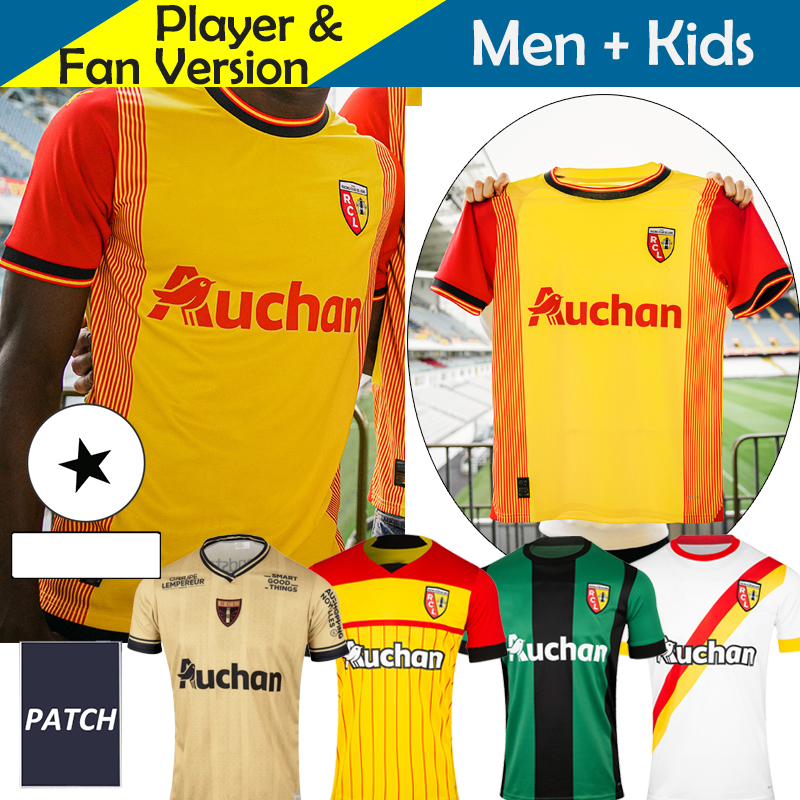 23 24 Maillot RC Lens Soccer Jerseys Kid Kit sainte Football Shirts de Foot Home Away Training 2023 2024 Player Version FOFANA BUKSA racial discrimination Goalkeeper, 3rd
23 24 Maillot RC Lens Soccer Jerseys Kid Kit sainte Football Shirts de Foot Home Away Training 2023 2024 Player Version FOFANA BUKSA racial discrimination Goalkeeper, 3rd