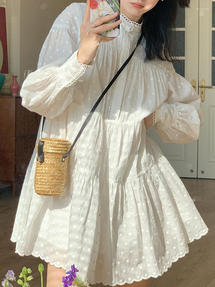 Casual Dresses Chiffon Mini Dress Women White Elegant Female Fashion Sweet Long Sleeve Ladies Chic Summer Button
Casual Dresses Chiffon Mini Dress Women White Elegant Female Fashion Sweet Long Sleeve Ladies Chic Summer Button