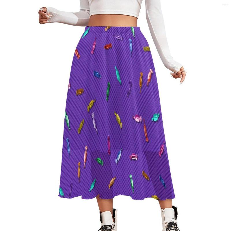 Skirts Hard Candy Skirt Colorful Print Elegant Long Summer Y2K High Waist Chiffon Pattern Oversize Casual, Style-6
Skirts Hard Candy Skirt Colorful Print Elegant Long Summer Y2K High Waist Chiffon Pattern Oversize Casual, Style-6