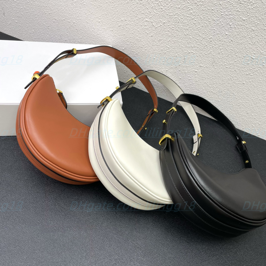 Luxurys Leather Hand clutch bags Totes Underarm package Fashion Original Moon bags Evening Bags Quality Designers Women shoulder bags handbags Cosmetic Bags, White
Luxurys Leather Hand clutch bags Totes Underarm package Fashion Original Moon bags Evening Bags Quality Designers Women shoulder bags handbags Cosmetic Bags, White