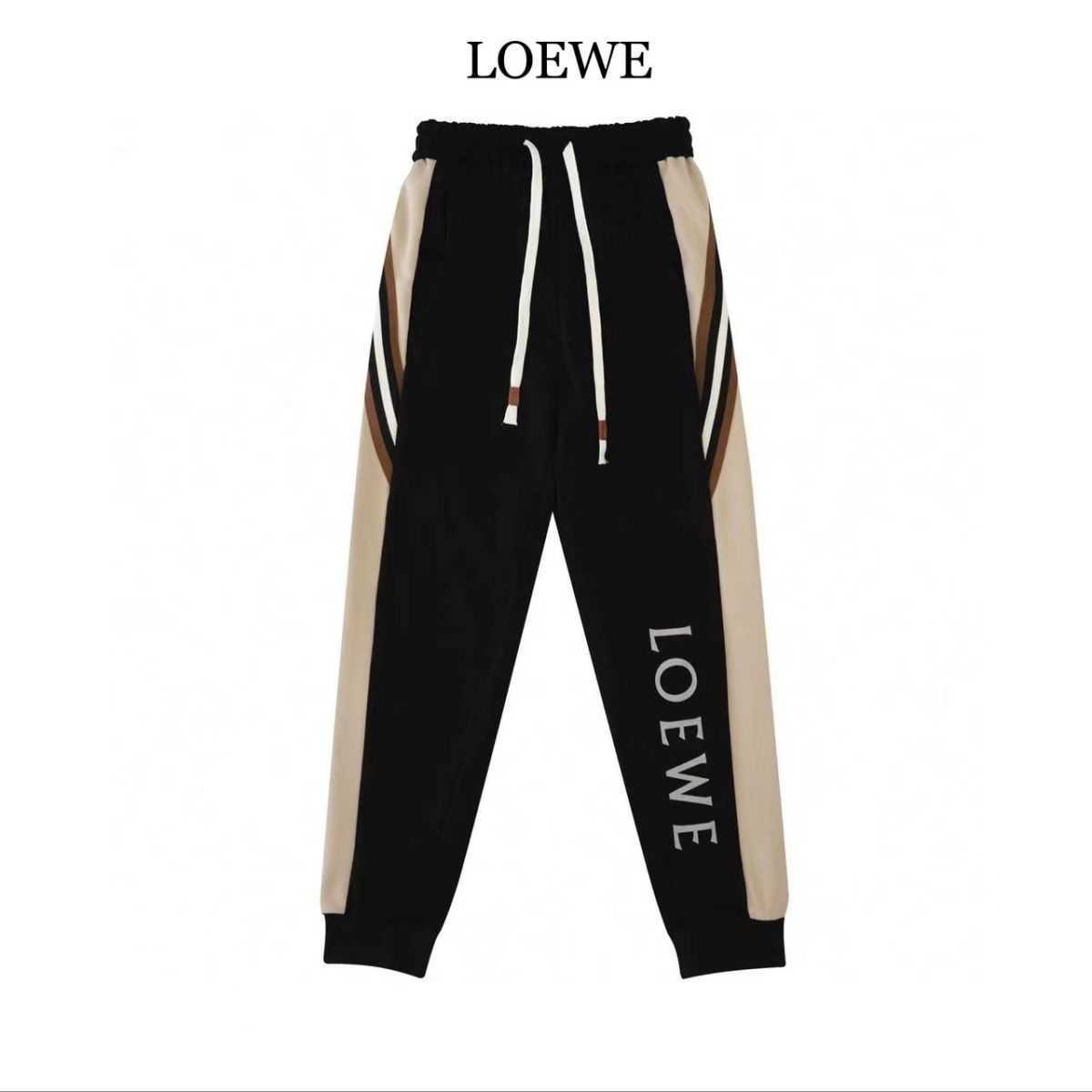 Designer Fashion Clothing Casual Pant Loewe Loe23ss 's New Double Sided Ribbon Casual Pants Sports Pants for Men and Women Streetwear Jogger Trousers Sweatpants, Black
Designer Fashion Clothing Casual Pant Loewe Loe23ss 's New Double Sided Ribbon Casual Pants Sports Pants for Men and Women Streetwear Jogger Trousers Sweatpants, Black