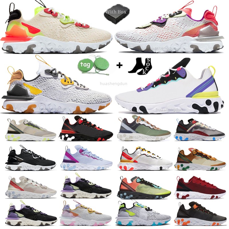 React Element Vision 55 87 Running Shoes Mens Womens Black Iridescent Schematic White Cactus Jack Purple The Future Hip Hop Bauhaus Sports Sneakers, 23
React Element Vision 55 87 Running Shoes Mens Womens Black Iridescent Schematic White Cactus Jack Purple The Future Hip Hop Bauhaus Sports Sneakers, 23
