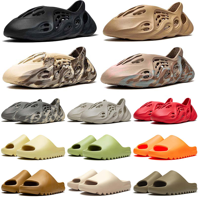 men women platform foam runner slippers sneakers triple black ochre foamrunner designer slides mx sand grey bone onyx runners sandals pantoufle with box, A23
men women platform foam runner slippers sneakers triple black ochre foamrunner designer slides mx sand grey bone onyx runners sandals pantoufle with box, A23