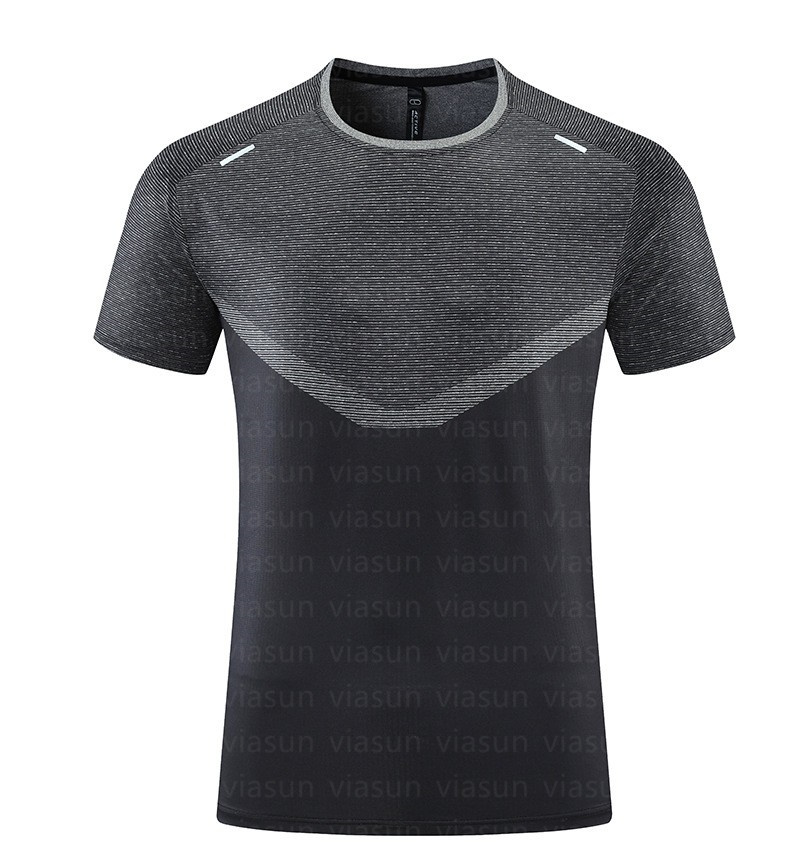 LU08 Men Yoga Outfit Gym T shirt Exercise Fitness Wear Sportwear Trainning Basketball Quick Dry Ice Silk Shirts Outdoor Tops Short Sleeve Elastic Brea