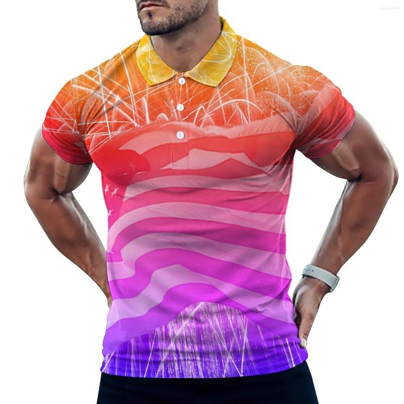 Men' Polos USA Flag Print Polo Shirts Mens Fireworks Ipanema Casual Shirt Summer Y2K Turn Down Collar T-Shirts Custom Oversized Clothes, Style-14
Men' Polos USA Flag Print Polo Shirts Mens Fireworks Ipanema Casual Shirt Summer Y2K Turn Down Collar T-Shirts Custom Oversized Clothes, Style-14