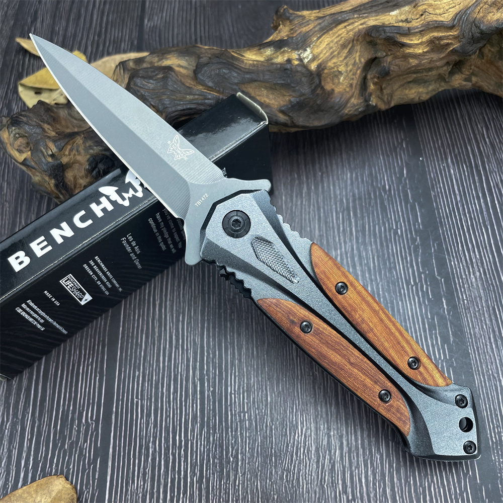 7.9/ Benchmade KANDAR DA27 Speedsafe Assisted Folding Knife 5Cr13Mov Blade Wood Handle Sharp Outdoor Cutting Knife Hunting Camping EDC Knives BM 533 535 3300 3310
7.9/ Benchmade KANDAR DA27 Speedsafe Assisted Folding Knife 5Cr13Mov Blade Wood Handle Sharp Outdoor Cutting Knife Hunting Camping EDC Knives BM 533 535 3300 3310