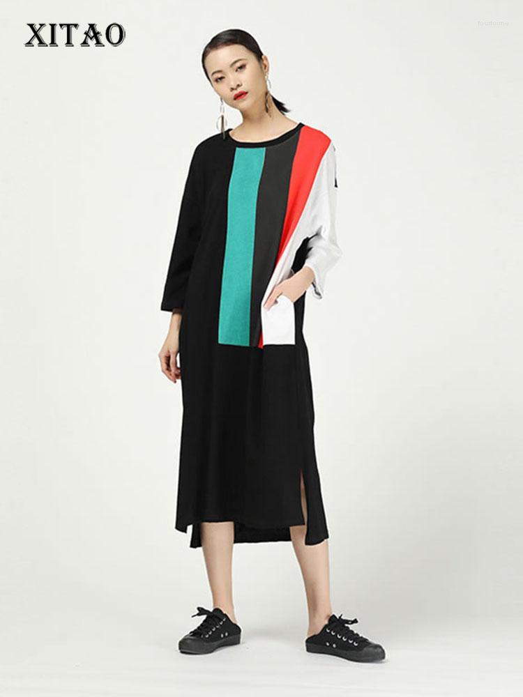 Casual Dresses XITAO Striped Hit Color Split Dress Women Pullover Elegant Small Fresh 2023 Spring Patchwork Full Sleeve XJ3497, White xj3497 b07
Casual Dresses XITAO Striped Hit Color Split Dress Women Pullover Elegant Small Fresh 2023 Spring Patchwork Full Sleeve XJ3497, White xj3497 b07