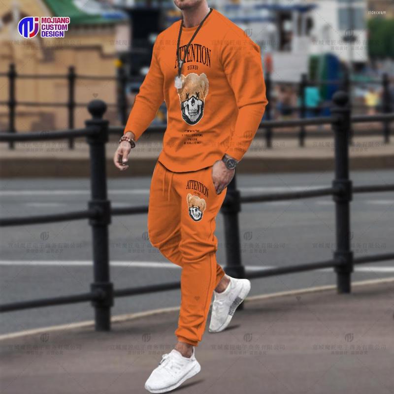Men's Tracksuits 2023 Funny Teddy Bear T-Shirt Long Sleeve Cool Robot Pattern Tops Harajuku Cartoon Street Men's Casual Fashion Pants, Tc3346
Men's Tracksuits 2023 Funny Teddy Bear T-Shirt Long Sleeve Cool Robot Pattern Tops Harajuku Cartoon Street Men's Casual Fashion Pants, Tc3346