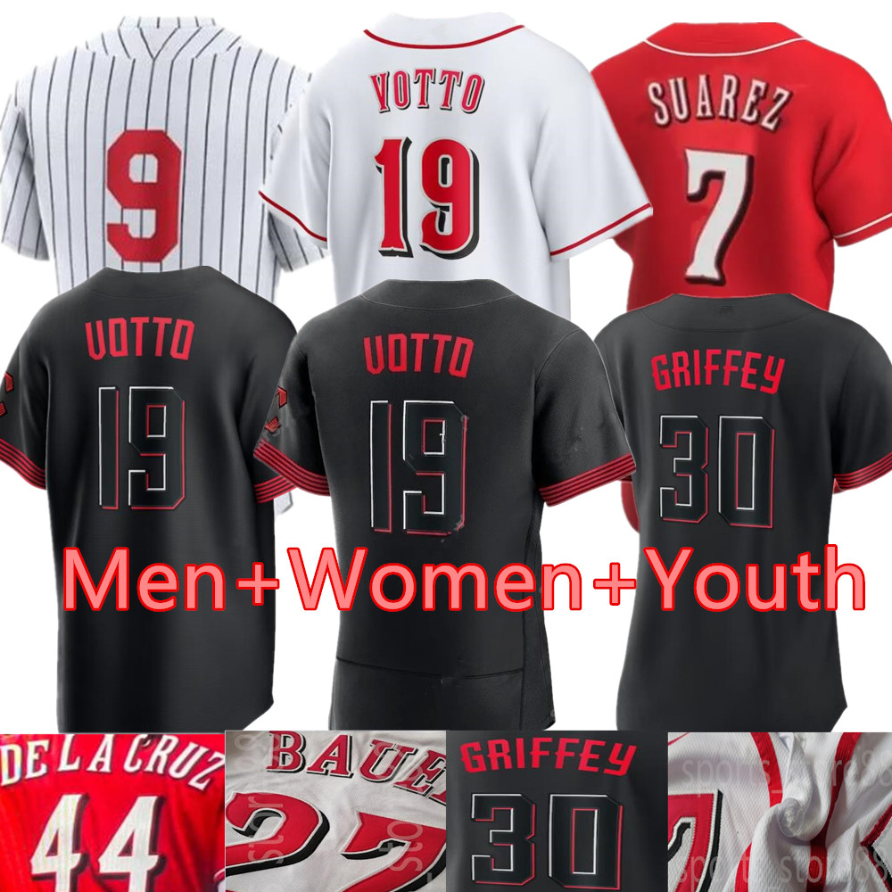 2023 S-4XL Custom 44 DE LA CRUZ Joey Votto Jonathan India Baseball Jerseys Ken Griffey Hunter Greene Johnny Bench Tyler Stephenson Jake Fraley Kevin Spencer Morgan, Colour 7
2023 S-4XL Custom 44 DE LA CRUZ Joey Votto Jonathan India Baseball Jerseys Ken Griffey Hunter Greene Johnny Bench Tyler Stephenson Jake Fraley Kevin Spencer Morgan, Colour 7