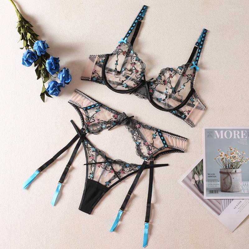 Bras Sets Sexy Erotic Fancy Underwear 3-Piece Wedding Delicate Female Lingerie Intimate Luxury Lace Embroidery Bra And Panty Set, Skin
Bras Sets Sexy Erotic Fancy Underwear 3-Piece Wedding Delicate Female Lingerie Intimate Luxury Lace Embroidery Bra And Panty Set, Skin