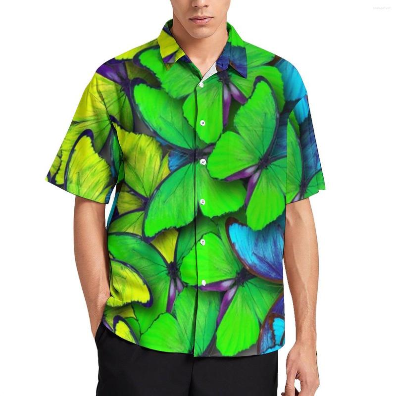 Men's Casual Shirts Colorful Butterfly Print Beach Shirt Summer Funny Blouses Men Graphic Big Size 3XL 4XL, Style-16
Men's Casual Shirts Colorful Butterfly Print Beach Shirt Summer Funny Blouses Men Graphic Big Size 3XL 4XL, Style-16