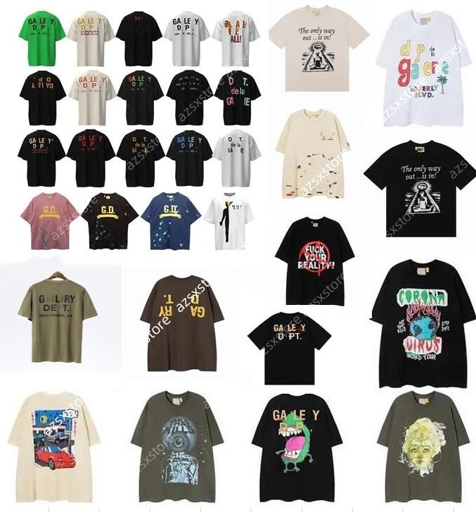 2023 Women&Men's T-shirts Designer Galleries Depts Shirt Alphabet Print Trendy Trend Basic Casual Fashion Loose Short T-shirt Half Sleeve TeeS Green White And Beige, C11
2023 Women&Men's T-shirts Designer Galleries Depts Shirt Alphabet Print Trendy Trend Basic Casual Fashion Loose Short T-shirt Half Sleeve TeeS Green White And Beige, C11