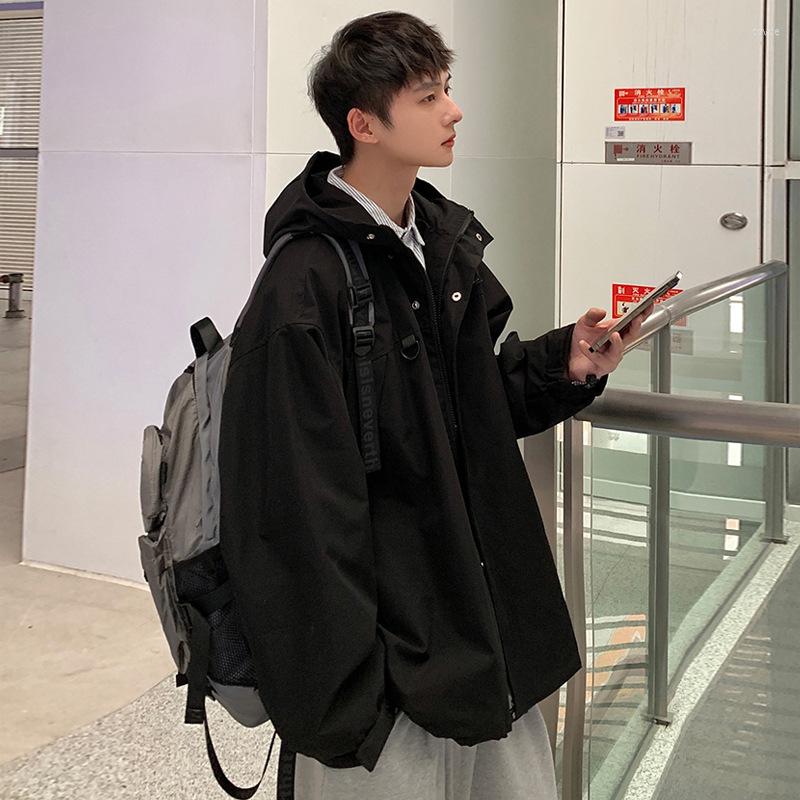 Men's Jackets Fashionable Spring And Autumn Charge Coat High Street Functional Style Workwear Raspy Handsome Jacket, Black
Men's Jackets Fashionable Spring And Autumn Charge Coat High Street Functional Style Workwear Raspy Handsome Jacket, Black