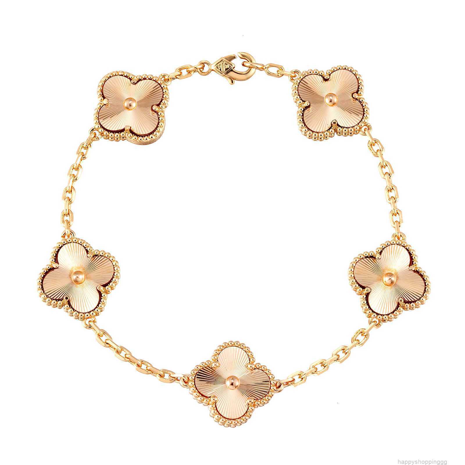 Charm s High Quality Delicate Four Leaf Clover Luxury 18k Gold Plated Copper Jewelry Digner Bracelet
Charm s High Quality Delicate Four Leaf Clover Luxury 18k Gold Plated Copper Jewelry Digner Bracelet
