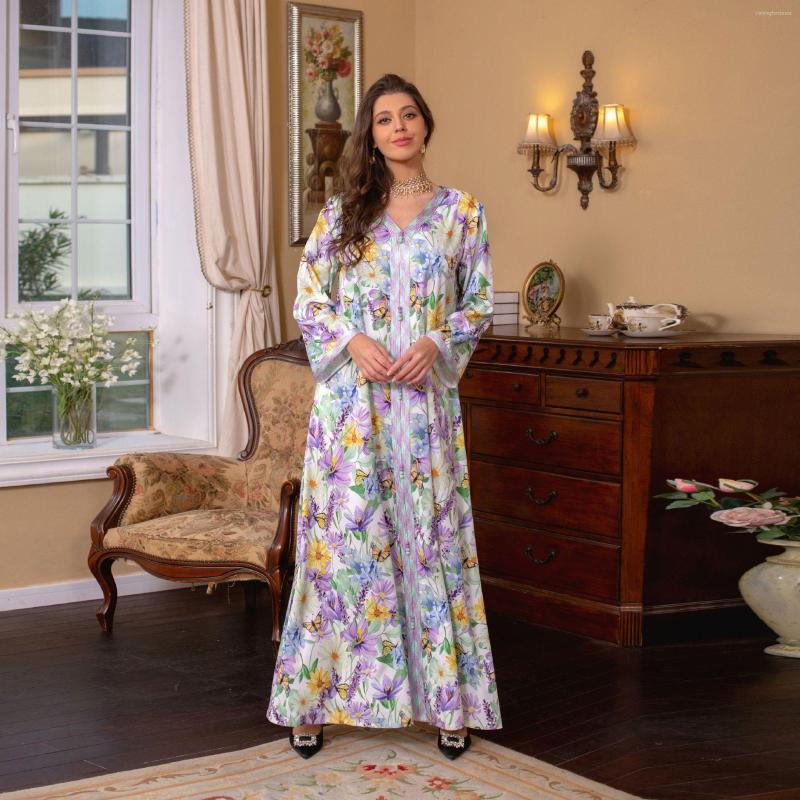 Casual Dresses 2023 Latest Dubai Kaftan For Women Spring Worldwide Middle East Fashion Printed Robe Turkish Style Dress HighQuality, Purple
Casual Dresses 2023 Latest Dubai Kaftan For Women Spring Worldwide Middle East Fashion Printed Robe Turkish Style Dress HighQuality, Purple