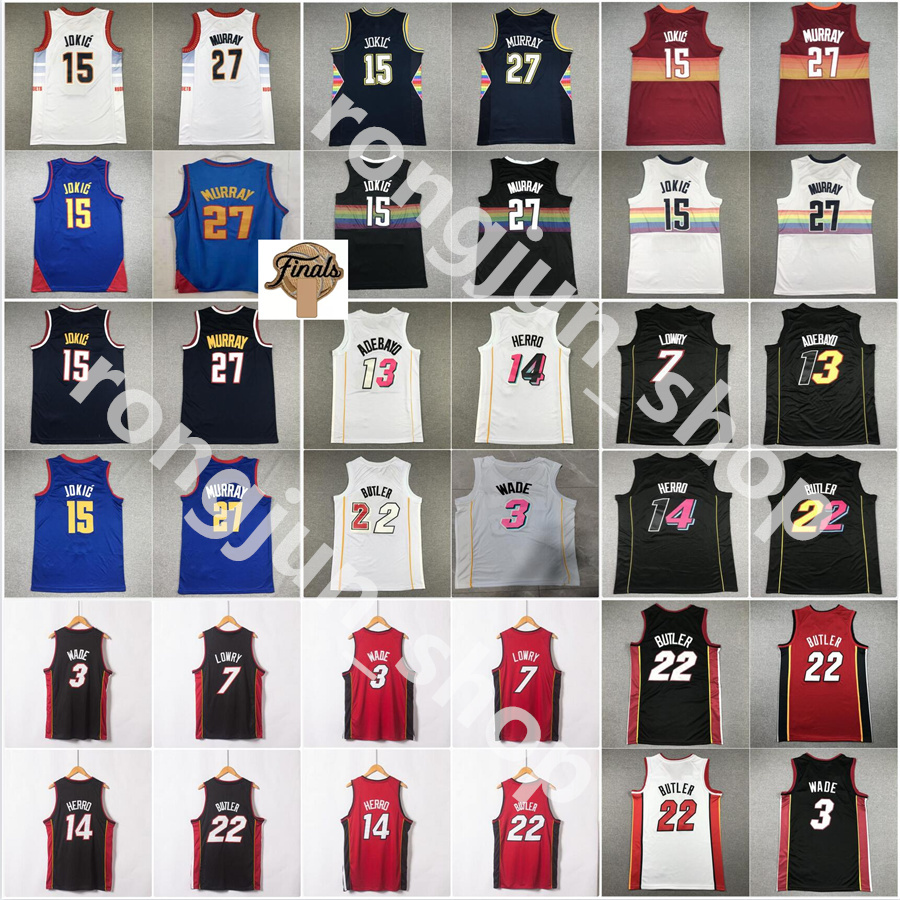 Basketball Jerseys Jimmy Butler Dwyane Wade Tyler Herro Bam Adebayo Lowry Iverson Jokics Allen Murray Dikembe Mutombo S-2XL, Picture
Basketball Jerseys Jimmy Butler Dwyane Wade Tyler Herro Bam Adebayo Lowry Iverson Jokics Allen Murray Dikembe Mutombo S-2XL, Picture